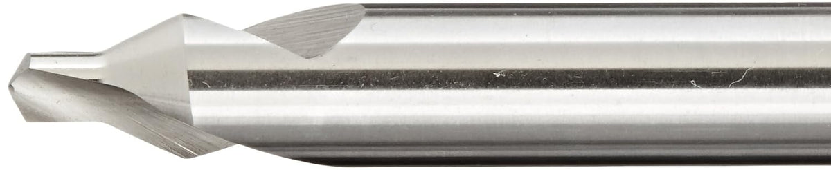 YG-1 - D1C90101 D1C90 High Speed Steel Long Length Center Drill Bit, Uncoated (Bright), Slow Spiral, 60 Degree, 3/16" Diameter x 6" Length (Pack of 1)