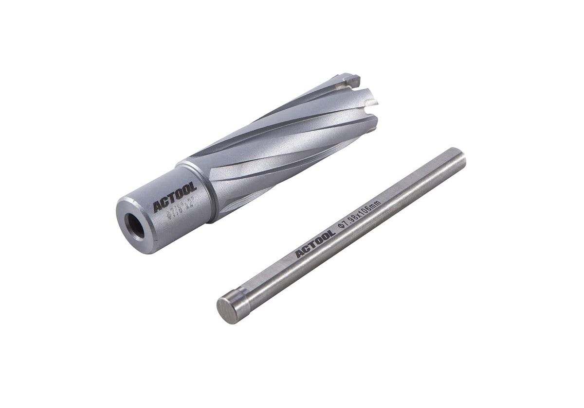 7/8'' Diameter x 2'' Depth of Cut Carbide Tipped TCT ANNULAR Cutter with 3/4'' Weldon Shank