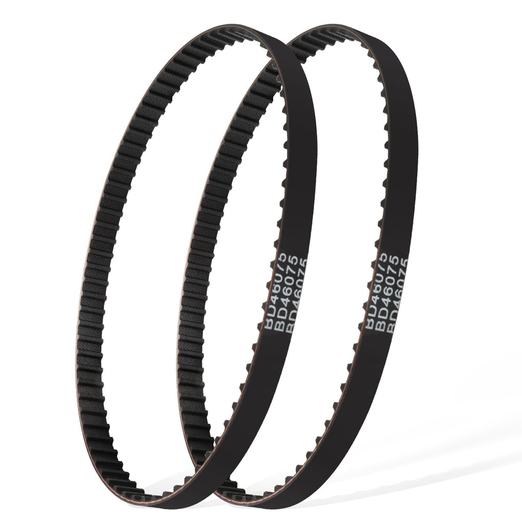 AIYOYOLIFE 2 Pack Cog Drive Belt Compatible with Ryobi Disc Sander BD4601 BD4600 BD4601G Replace#: BD46075