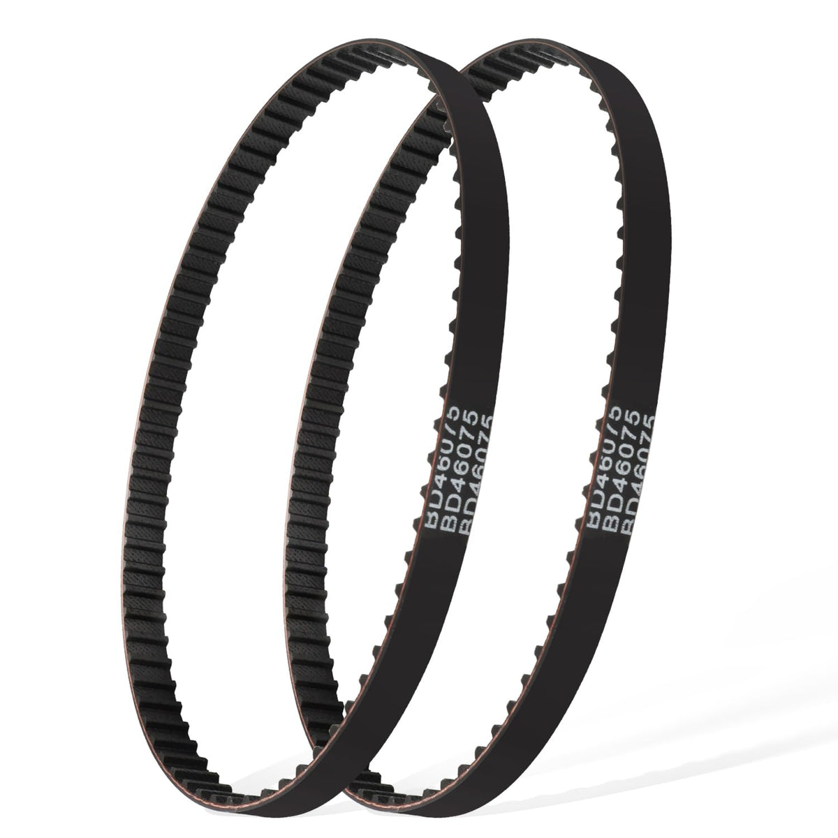 AIYOYOLIFE 2 Pack Cog Drive Belt Compatible with Ryobi Disc Sander BD4601 BD4600 BD4601G Replace#: BD46075