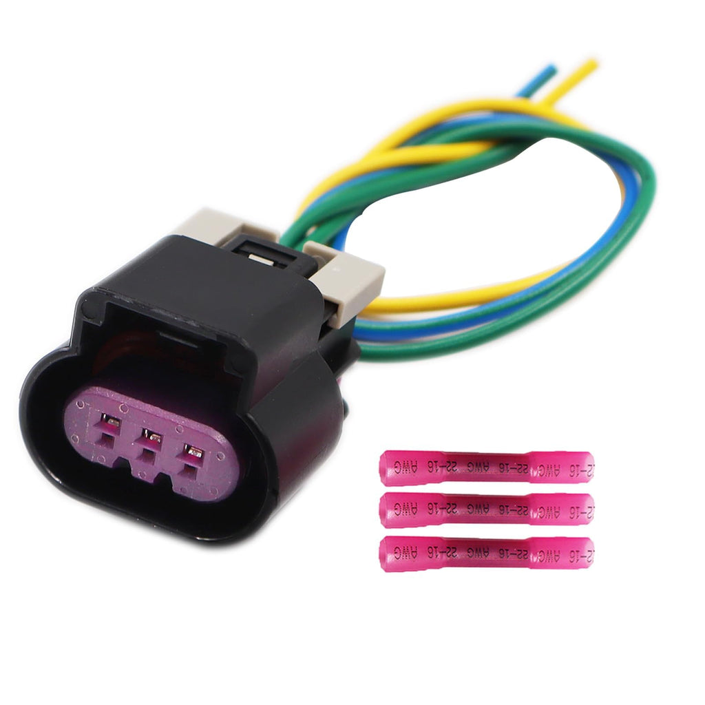 3 Pin Headlights Connector Plug Compatible with Ram 1500 Classic 2019-2024