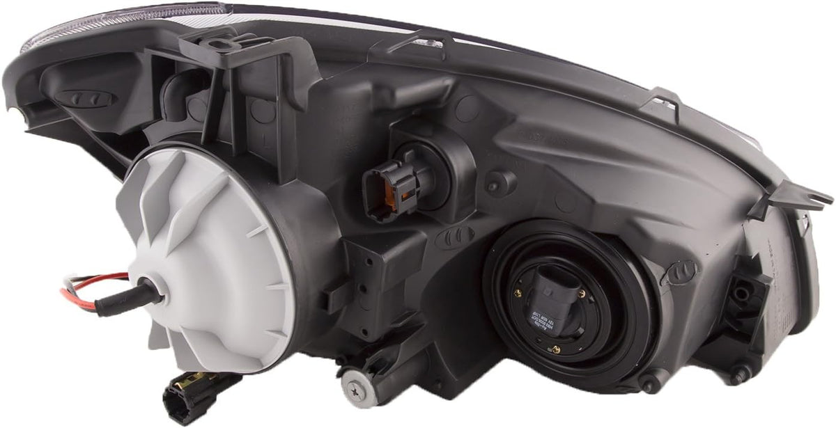 HEADLIGHTSDEPOT Halogen Headlight Compatible With Nissan Altima 2005-2006 Includes Left Driver Side Headlamp