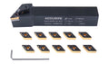 Accusize Industrial Tools Indexable Tool Holder, 1", RH, 2302-5020INS