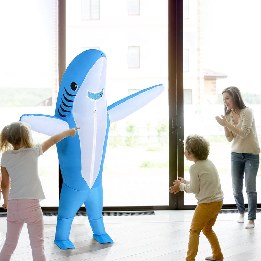 Inflatable Shark Costume for Adults & Kids