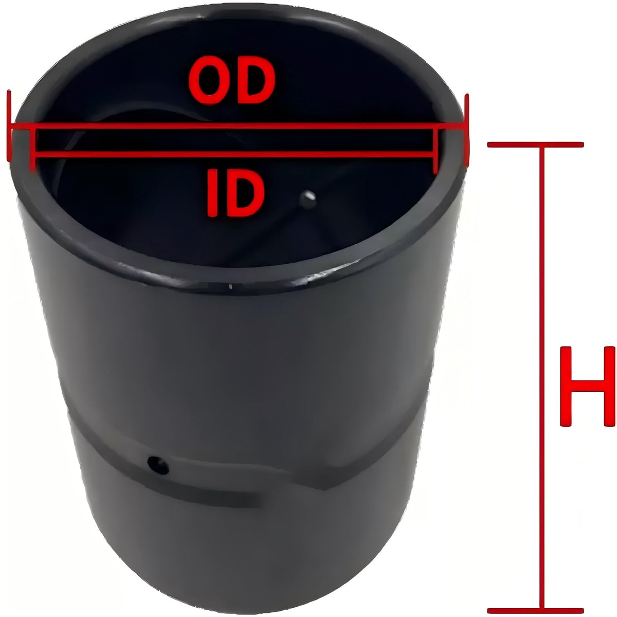 Excavator Bucket Bushings (ID x OD x L) Pivot Pin Bushing Kit Bearing Sleeve for John Deere/Caterpillar/Bobcat/Hitachi/Kubota (Bushing Size (ID x OD x L) :40X50X40MM)