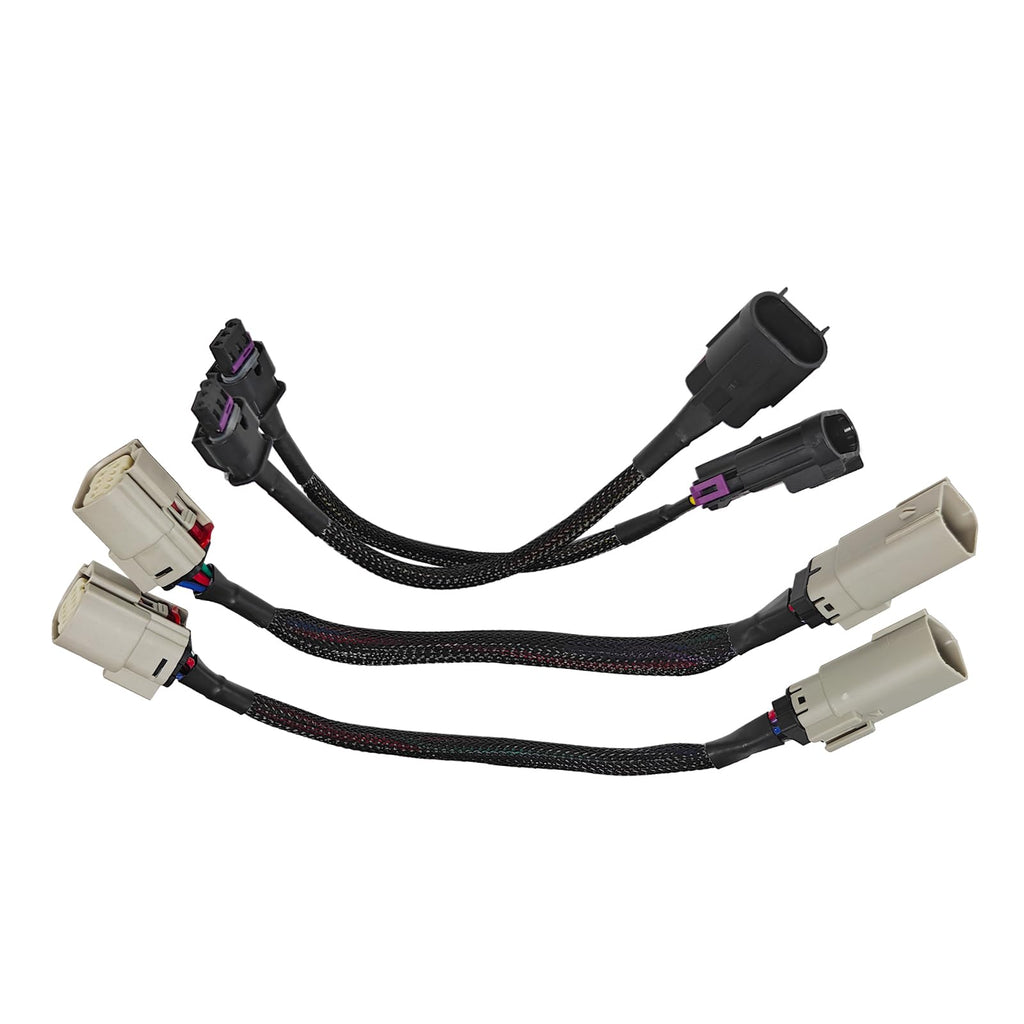 4Pcs Headlight Conversion Harness for Dodge Durango 2014+
