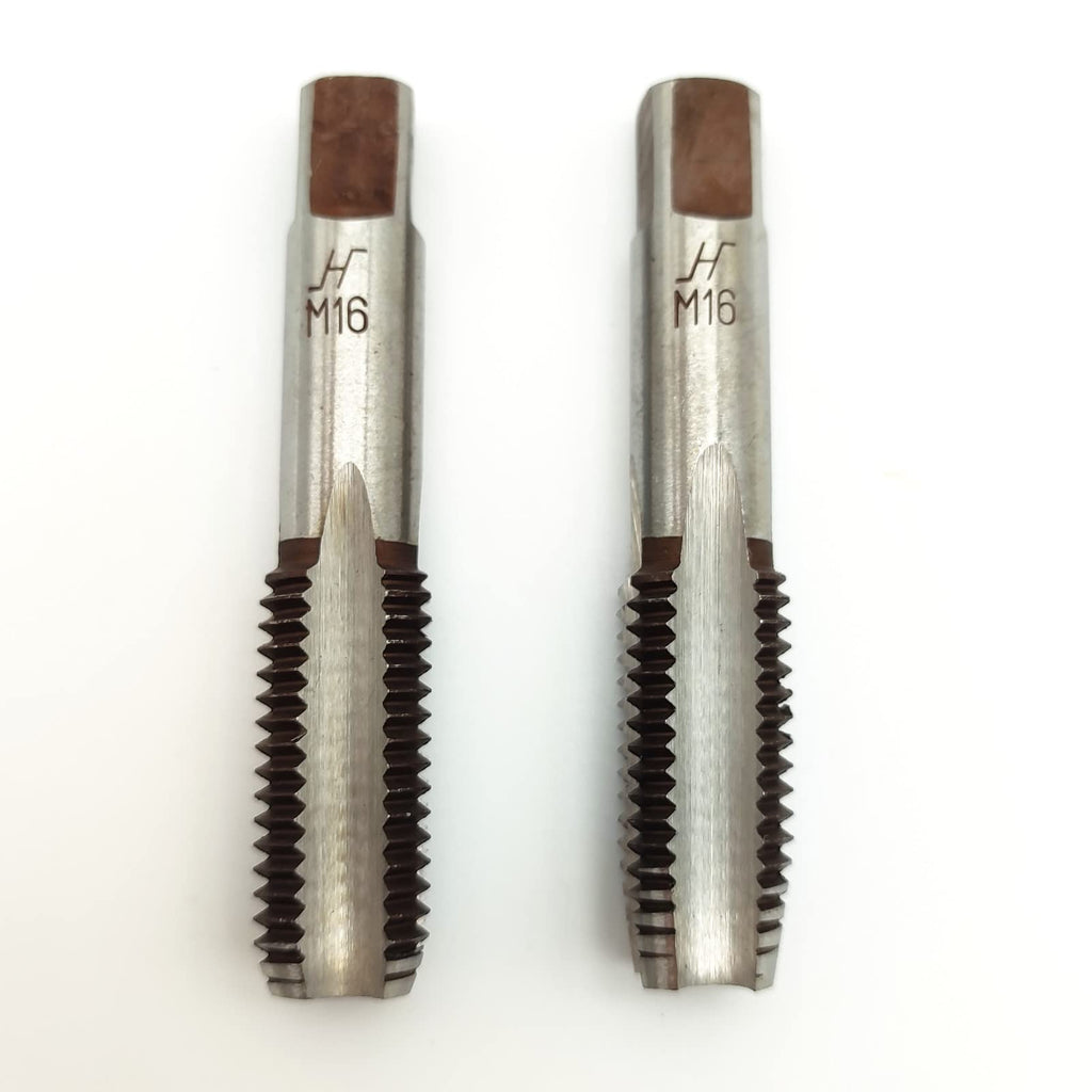 AtticZone M16 x 2.0 Metric Hand Thread Tap, Right Hand, Alloy Tool Steel
