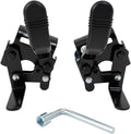 Wheelchair brakes, Universal Brake, Replacement Parts, One-Handed Operation, Suitable For Most Manual Wheelchairs (1 Pair, Black)