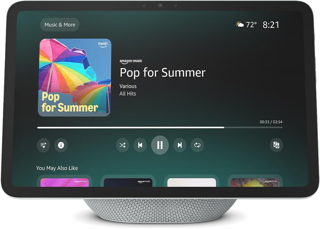 Echo Show 11 (newest model), Vibrant Full-HD 11" display with more viewing area and spatial audio, Designed for