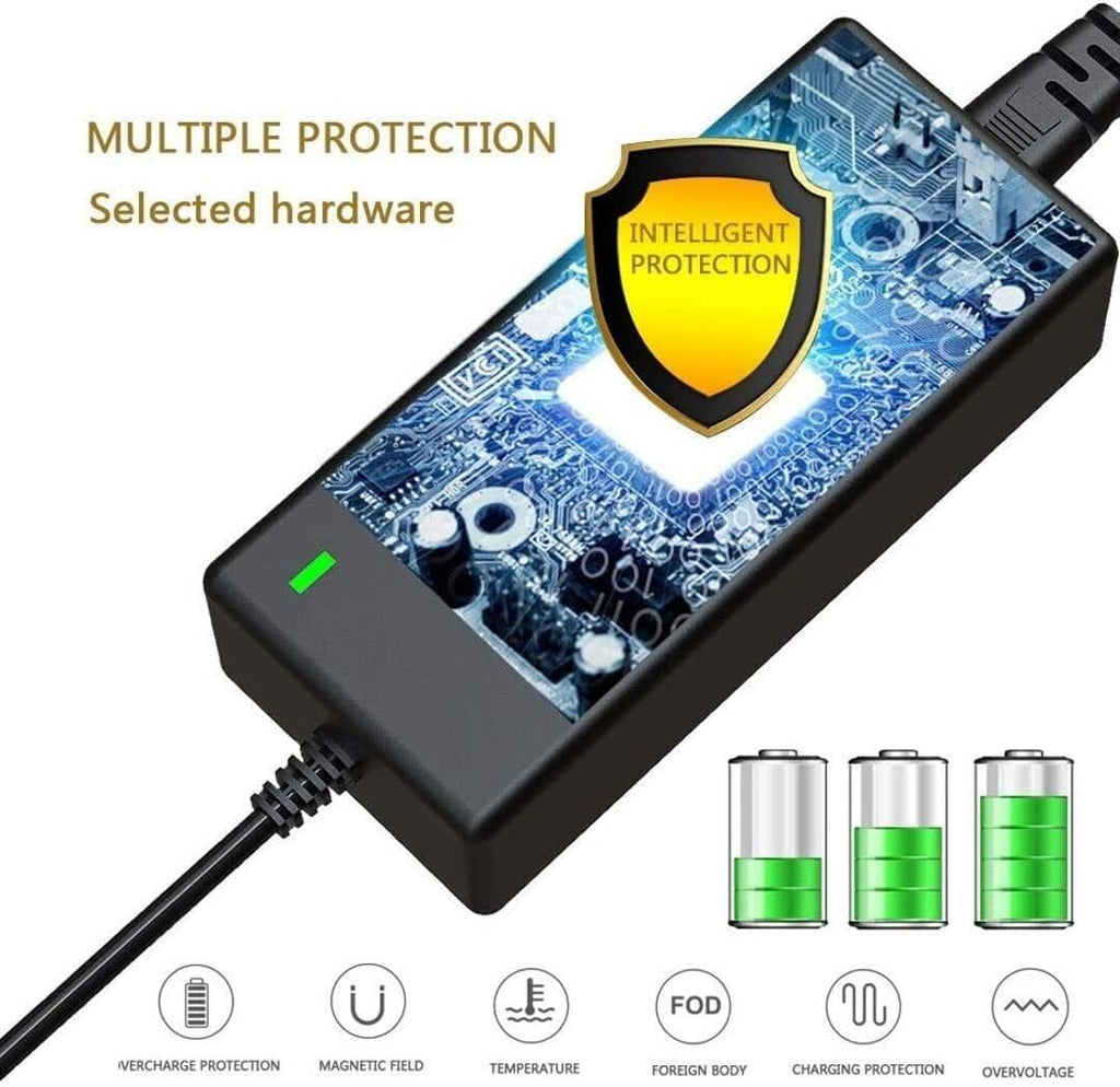 24V 5A Fast Battery Charger, 3-Pin for 24V Pride Mobility, Jazzy Power Chair, Golden Technologies, Lakematic, for Drive Medical, Rascal, Shoprider, Heartway, Quantum Wheelchair Lead Acid Power Charger