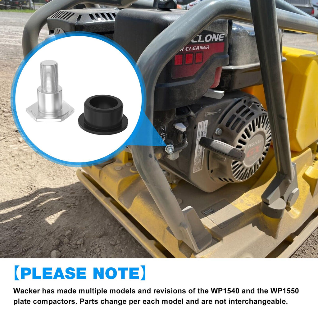 WP1540 WP1550 Handle Bushing w/Bolt Kit for Wacker Neuson newer style