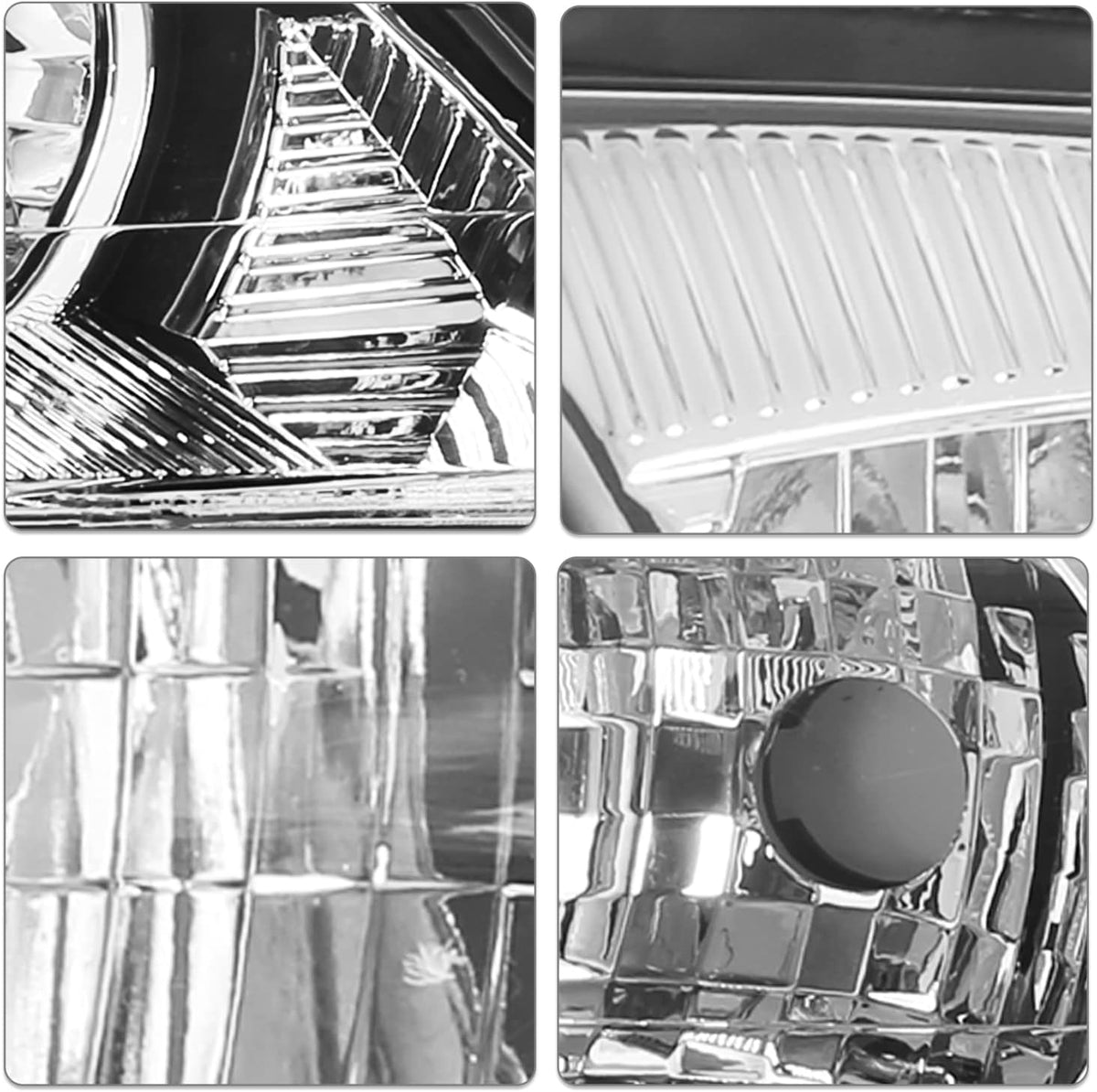 SOCKIR OEM Halogen Headlight Assembly fit for 2005-2007 Ford Focus