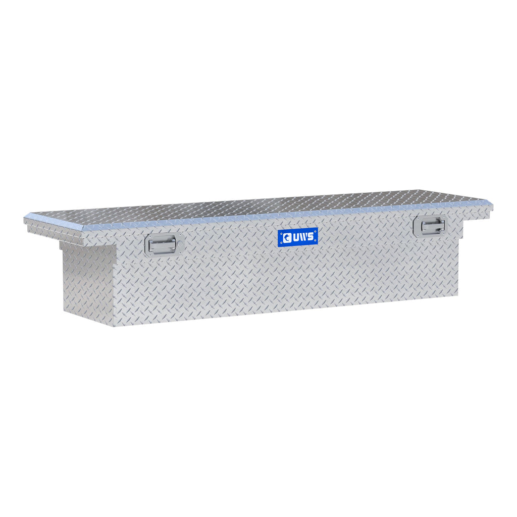 EC10481 Pull Handle 69-Inch Heavy-Wall Aluminum Truck Tool Box with Low Profile, RigidCore Lid