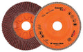 Walter Enduro-Flex Flap Disc, 4-1/2" X 7/8" Grit 40, Pack of 10 (15R454)