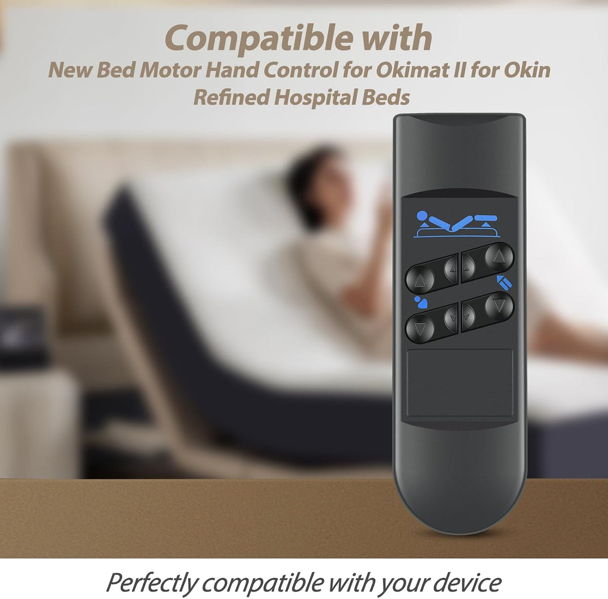 New Bed Motor Hand Control for Okimat II for Okin Refined Hospital Beds
