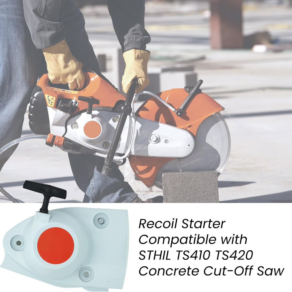 Heyzy 2 Pack TS420 Recoil Starter Compatible with STHIL TS410 TS420 TS410Z TS420Z TS480i TS510i Concrete Cut Off Saw 4238-190-0300