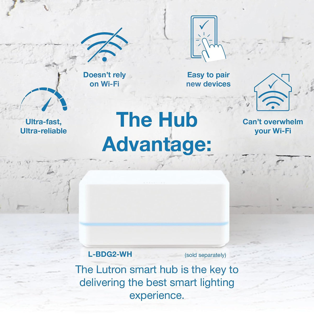 Caseta Diva Smart Dimmer Switch (Smart Hub Required)