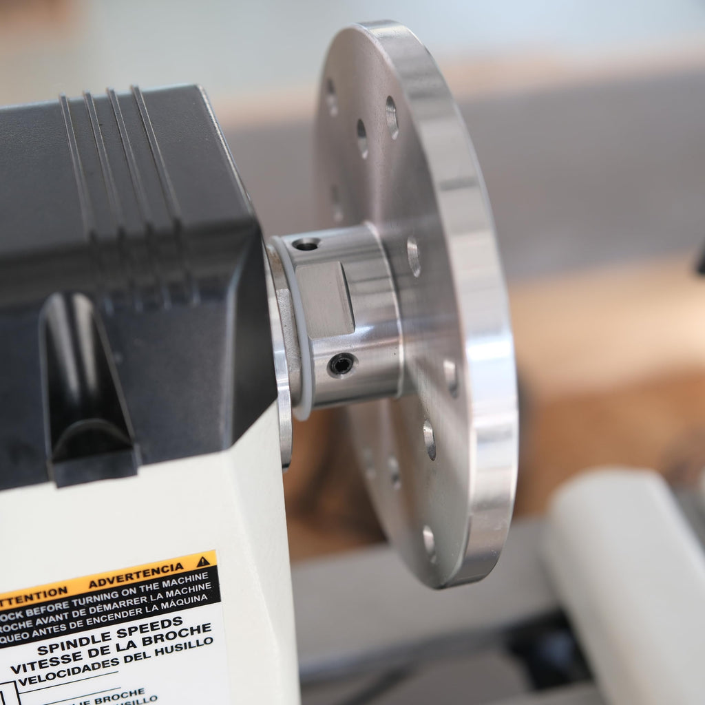 BMWOOD 6" Faceplate with 1-1/4"x8TPI Thread for Woodturning Lathe.