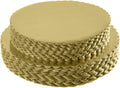 [25pcs] 10" Gold Cakeboard Round,Disposable Cake Circle Base Boards Cake Plate Round Coated Circle Cakeboard Base