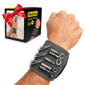 MagSnap Magnetic Wristband by Wrap-It Storage - Graphite Gray