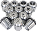 marddpair 12Pcs ER40 Spring Collet Set 1/8-1-1/8 Inch Carbon Steel