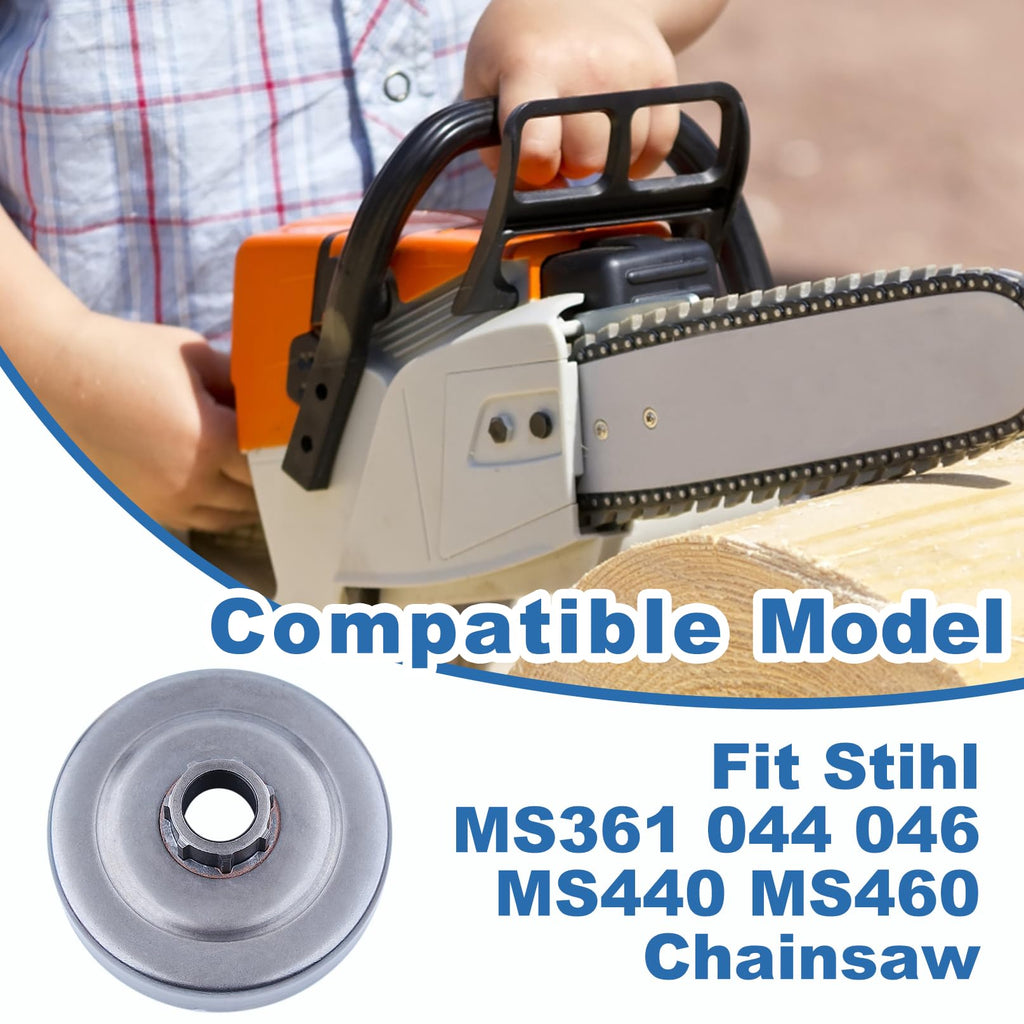 AUMEL Clutch Drum Worm Gear Bearing Kit For Stihl MS361 044 046 MS440 MS460 Chainsaws