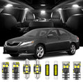 AENVTOL 13 Pieces Camry Interior LED Lights Kit Replacement for Toyota Camry 2007 2008 2009 2010 2011 White 6000K LED Interior Bulbs, Trunk lights + License Plate Lights, Install Tool