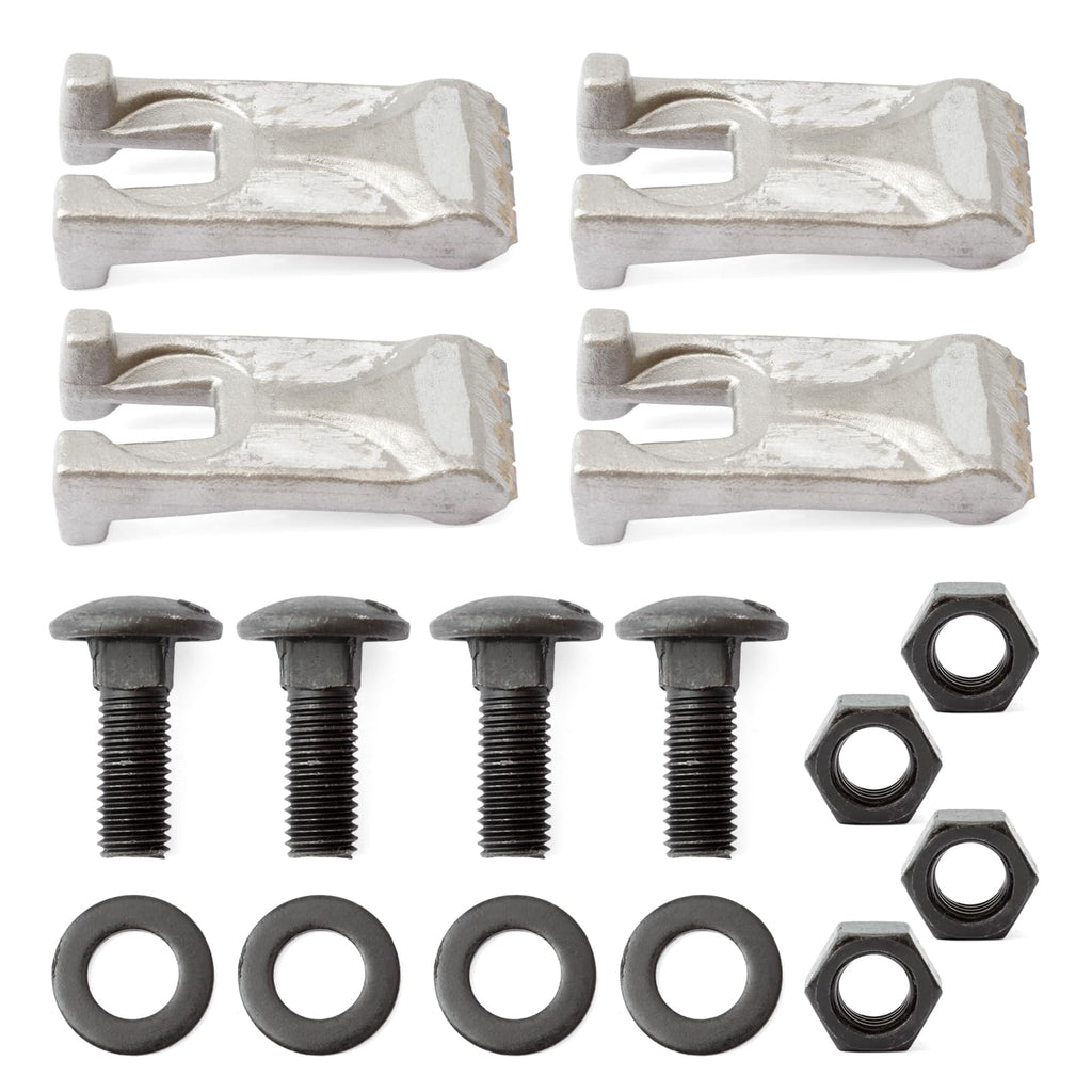 YUXIVCNE 134519 Carbide Auger Teeth Compatible with Pengo Aggressor Auger for Wisdom Tooth 40/50 Size, Replacement for Bobcat for McMillen for Cat Digging Teeth Kit Replace 174-9567, 4 Pack