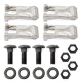YUXIVCNE 134519 Carbide Auger Teeth Compatible with Pengo Aggressor Auger for Wisdom Tooth 40/50 Size, Replacement for Bobcat for McMillen for Cat Digging Teeth Kit Replace 174-9567, 4 Pack