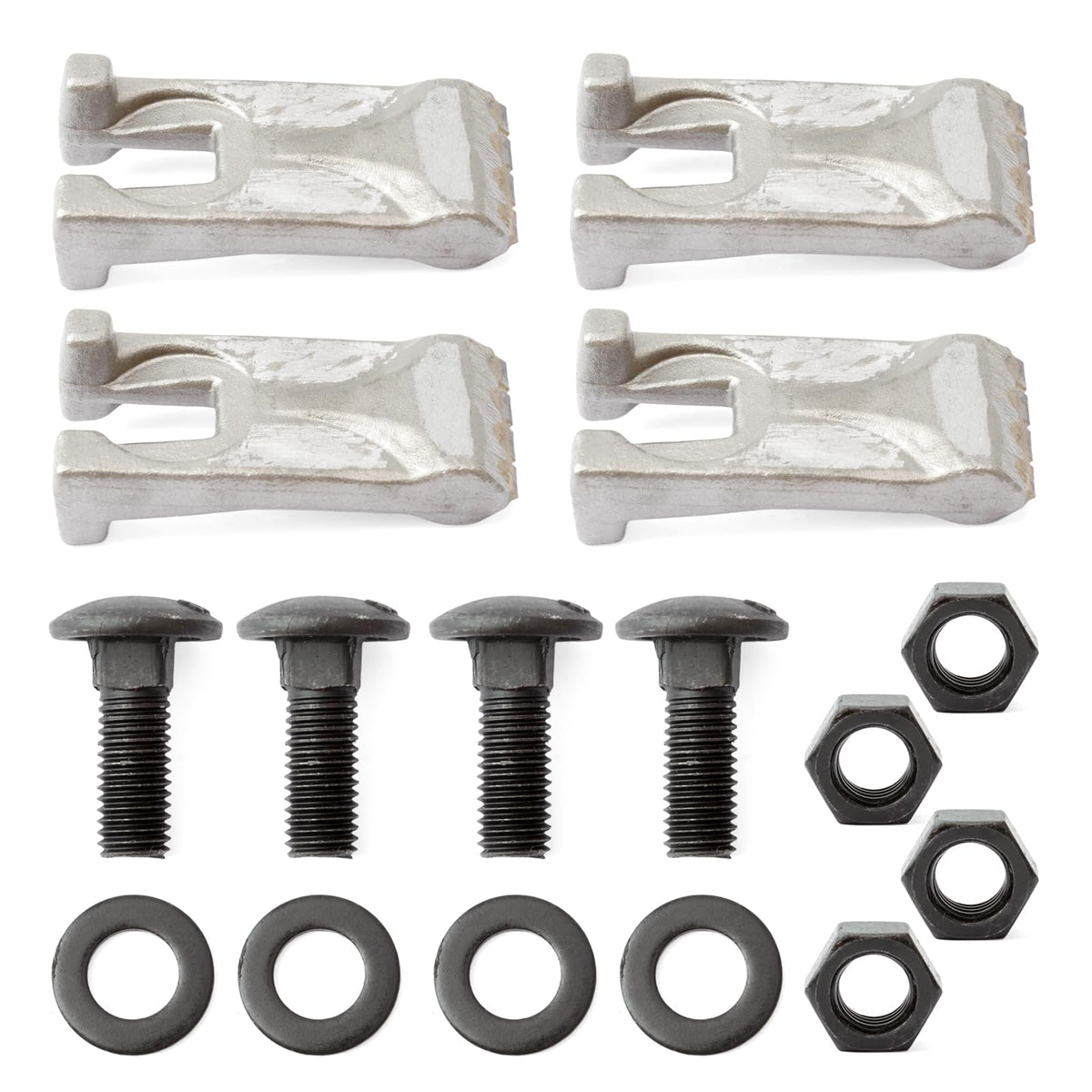 YUXIVCNE 134519 Carbide Auger Teeth Compatible with Pengo Aggressor Auger for Wisdom Tooth 40/50 Size, Replacement for Bobcat for McMillen for Cat Digging Teeth Kit Replace 174-9567, 4 Pack