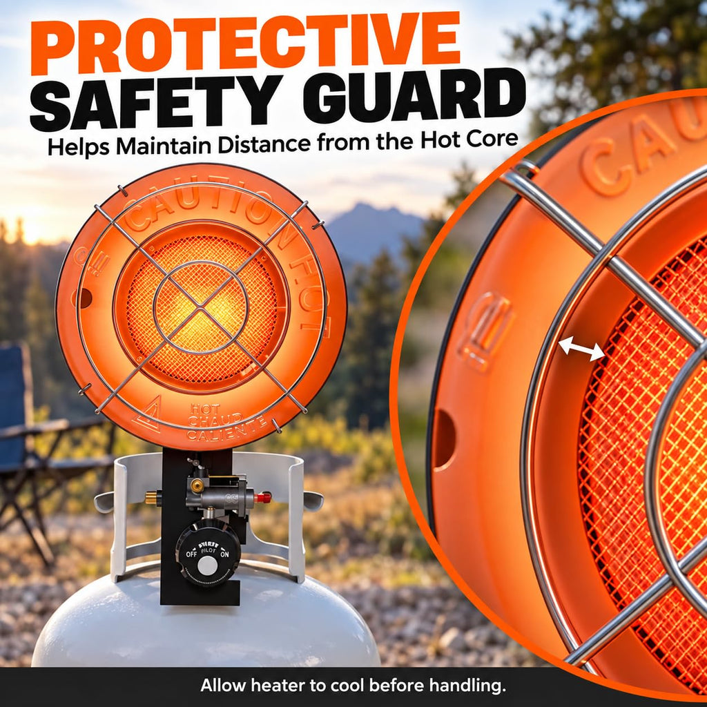 15000 Btu Outdoor Propane Heater Top, Single Tank Top Propane Outdoor Heater, 1 Burner Tanks Tops Propanes Patio
