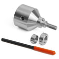 Bottle Stopper Chuck for use with 3/8" x 16tpi Bottle Stoppers with 1"x8TPI thread for lathe