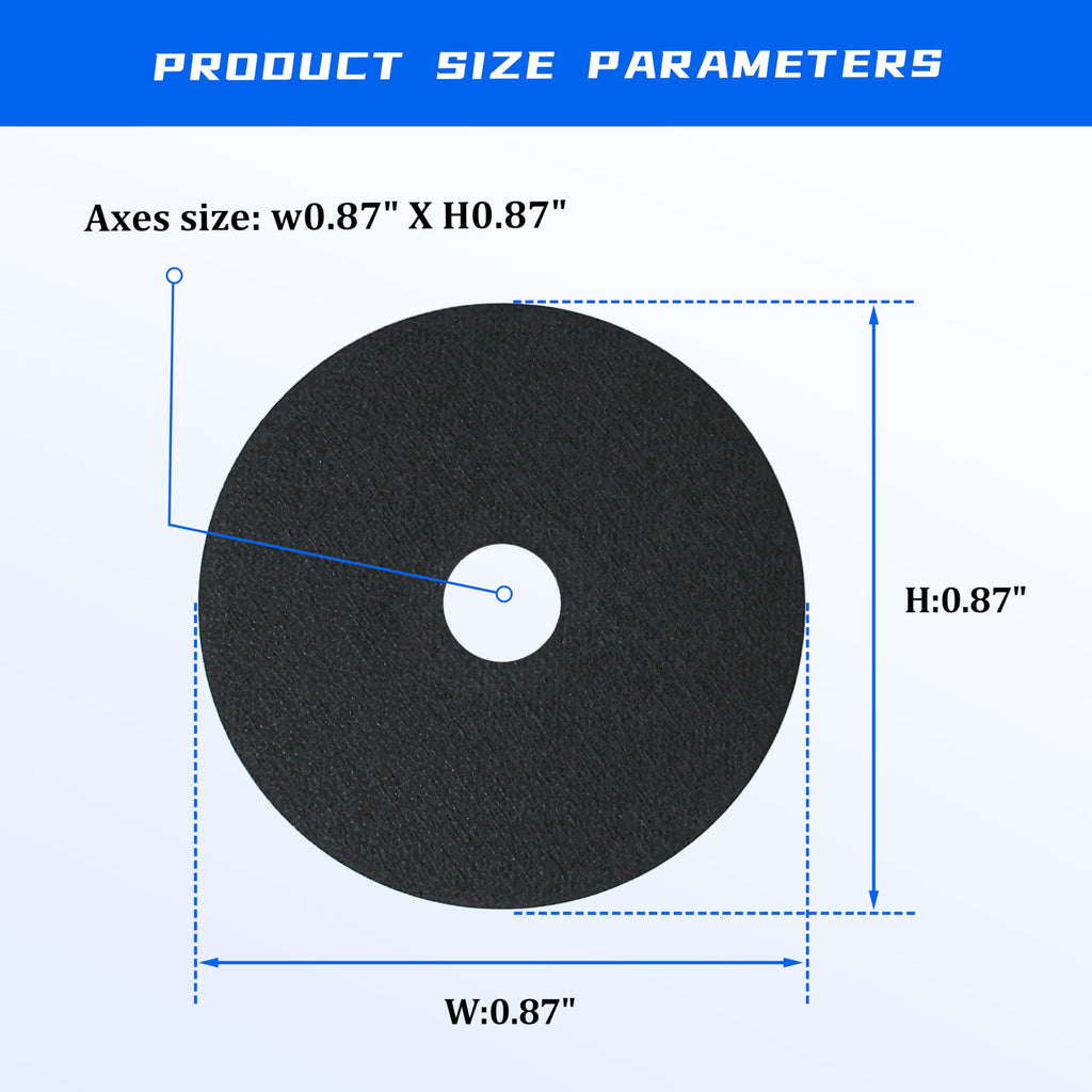4-1/2" Cutting Wheels for Milwau-kee Grinders - 10 Pack