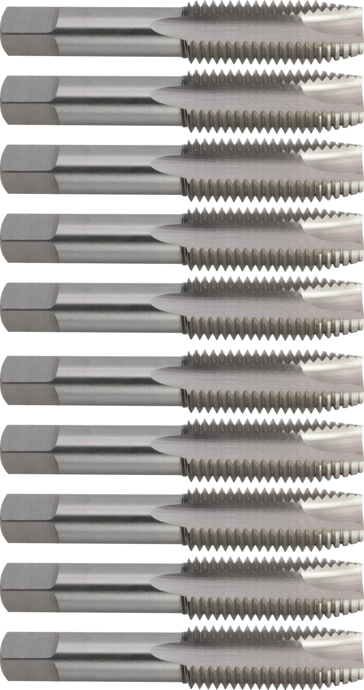 CME HSS Spiral Point Plug Taps, 3/4"-10 UNC, H4, 3 Fl, 10 pcs