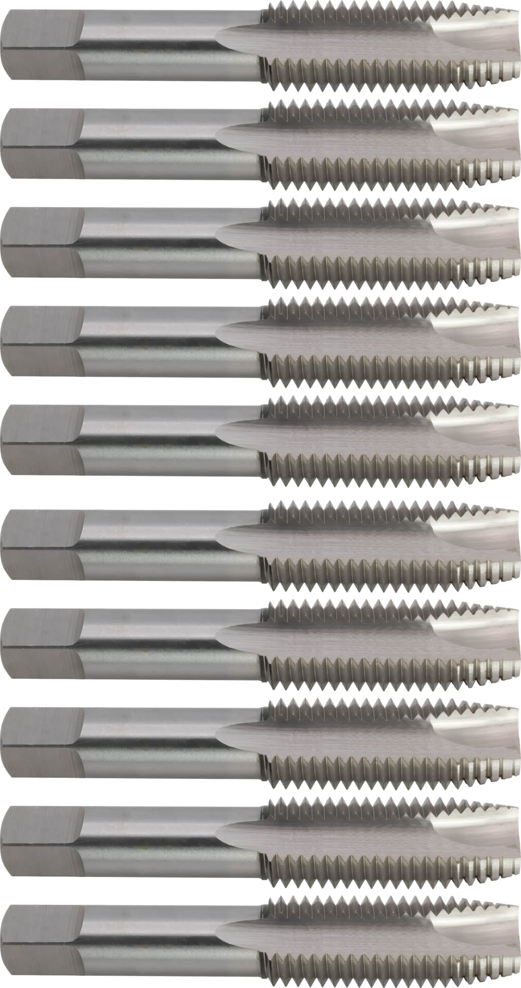 CME HSS Spiral Point Plug Taps, 3/4"-10 UNC, H4, 3 Fl, 10 pcs