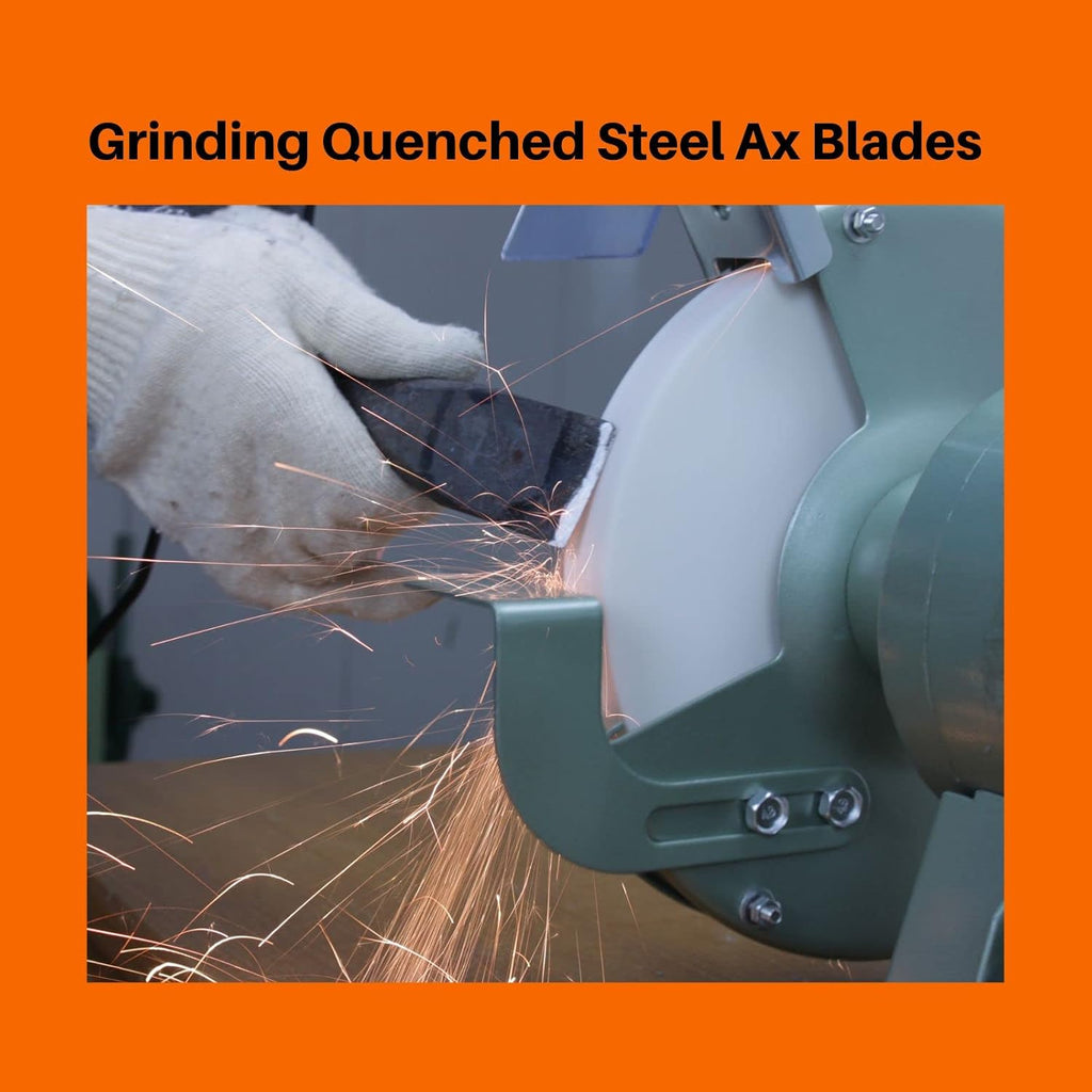 Bench Grinder Grinding Wheels. 80 Grit 8 Inch. Sharpening Various Steels