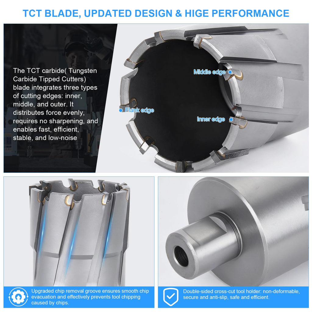 UpJiaflarish TCT Carbide Annular Cutter，Mag Drill, Magnetic Drill Bits