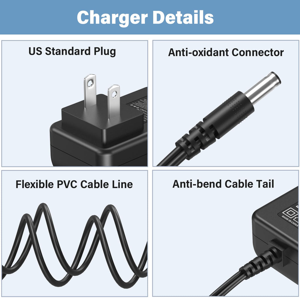 8V Drill Driver Charger Replacement Fit for Ryobi HP108L Cordless Drill