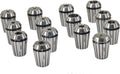 Ultra TIR 0.0002" Precision ER25 Collet Set INCH 14PCs for CNC Engraving Machine & milling Lathe Tool 1/8 to 5/8