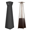 Pyramid Patio Heater Cover Waterproof 90"x 23"x23",Camel