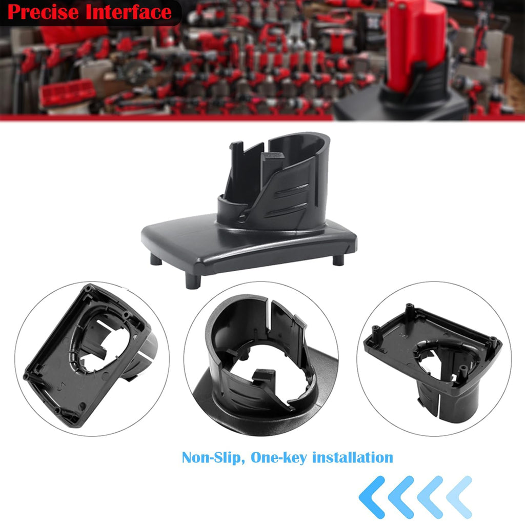 2 Set Battery Case Replacement Parts Compatible with Milwaukee M12