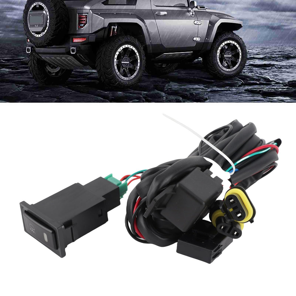 Universal Fog Light Wiring Harness Kit 12V 40A On/Off Switch