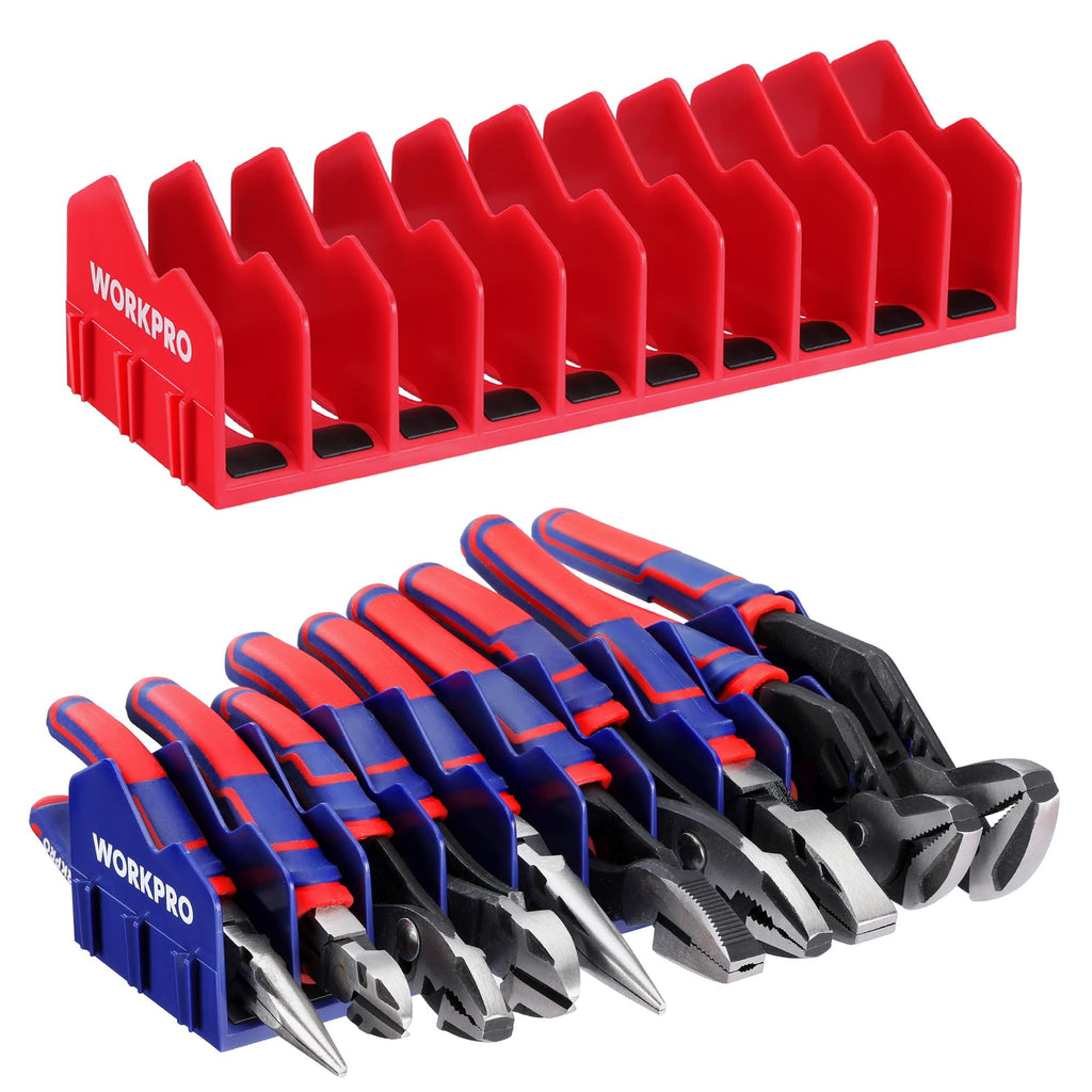 2-Pack Plier Organizer Rack, 20-Slot Tool Organizer and Storage