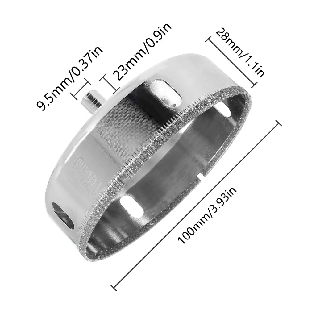 Luomorgo 100mm/4 inch Diamond Hole Saw