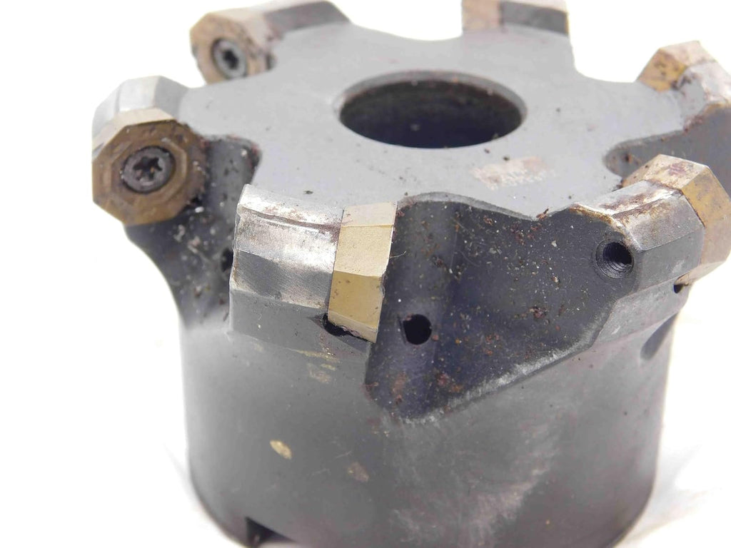 Walter 76mm O.D. COOLANT FACE Mill F2280.UB.076.Z06.03 1" Pilot Holds 6 Inserts - DM2987CT4