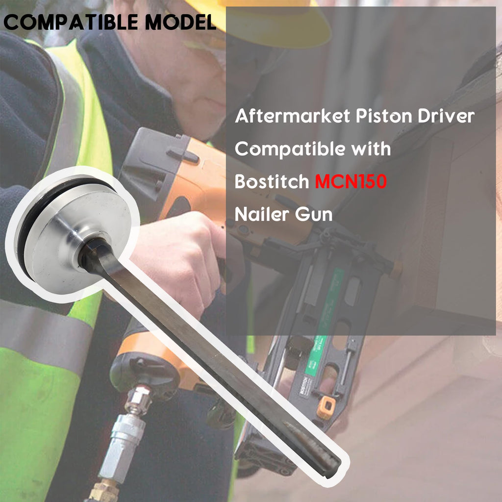 Piston Driver Assembly with O-Ring 174061C Fits for Bostitch MCN150 Nailer