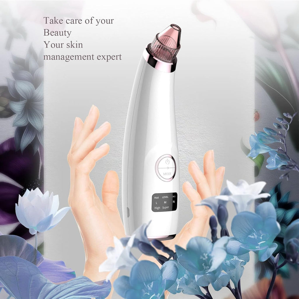Blackhead Remover Vacuum, Rechargeable Pore Cleaner