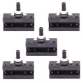 5Pcs 250-102 AXA #2 Quick Change Boring Turning and Facing Tool Post Holder