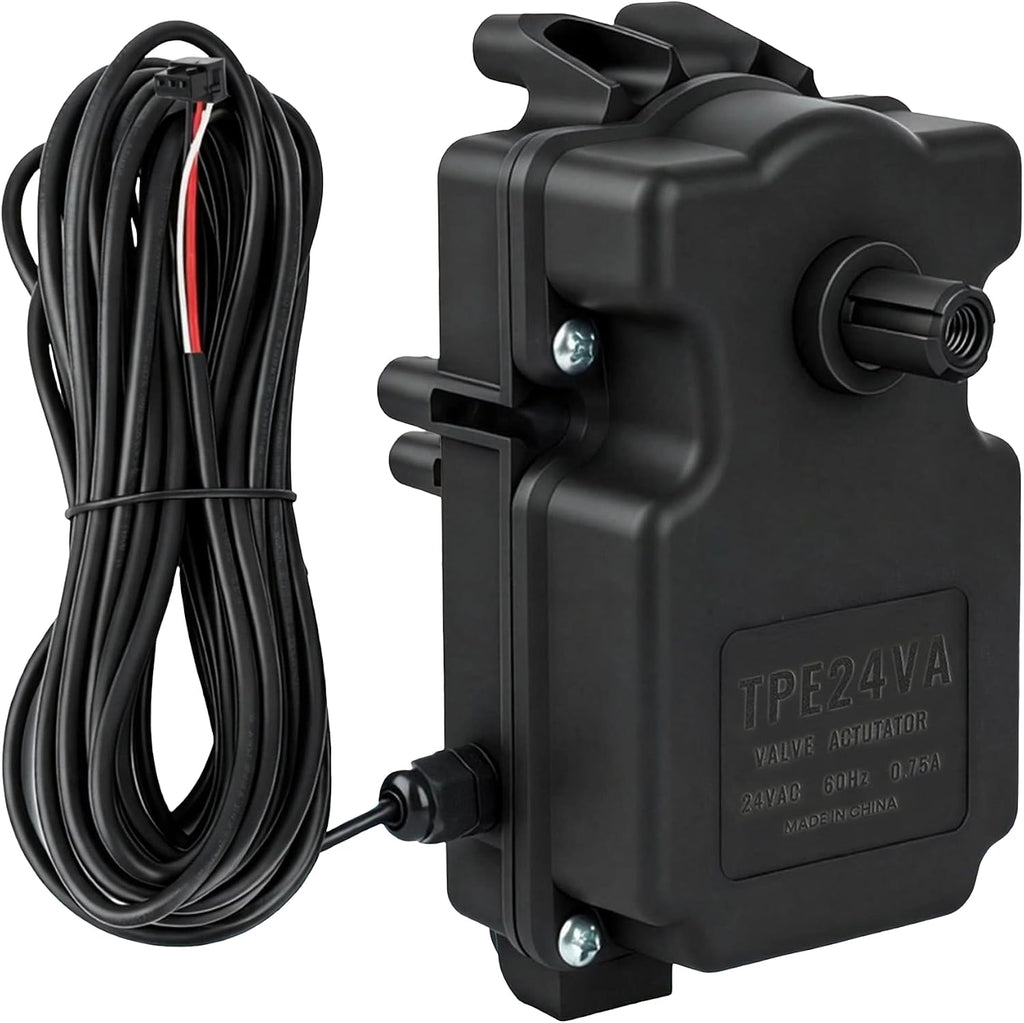 TPE24VA Upgraded 24-Volt Pool Valve Actuator Control, Universal Replacement Valve Actuator Compatible with All 24VAC Control Systems, Ideal for Pools, Spas, Solar Heating Equipment