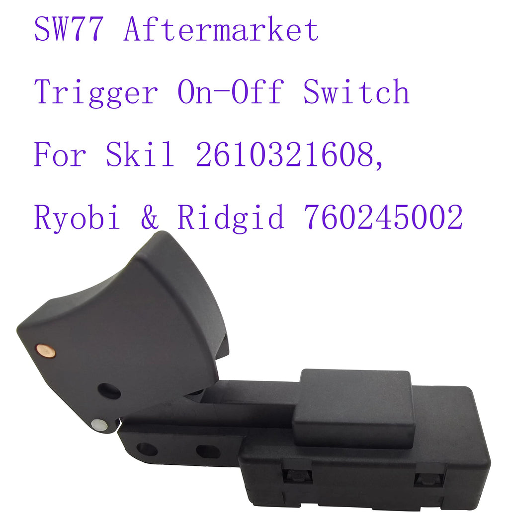 SW77 Aftermarket 20 Amp Trigger On-Off Switch for Skil 2610321608